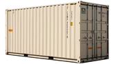 20ft New High Cube Shipping Container with Doors on Both Ends image 0