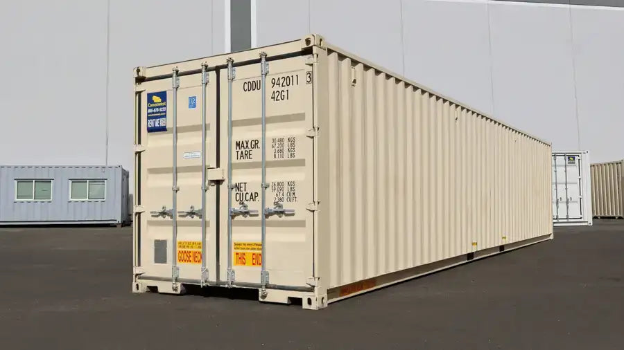 Rent 40ft Storage Container w/ Doors on Both Ends image 0
