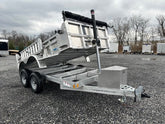 Cargo Pro 6 x 12 Aluminum Dump Trailer – Ladder Ramps image 0