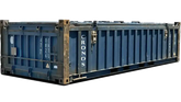 20ft Used Half Height Hard Top Shipping Container image 0