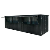 Flat Pack Container 8×2 Xl Meters Black Ral 9005 image 0