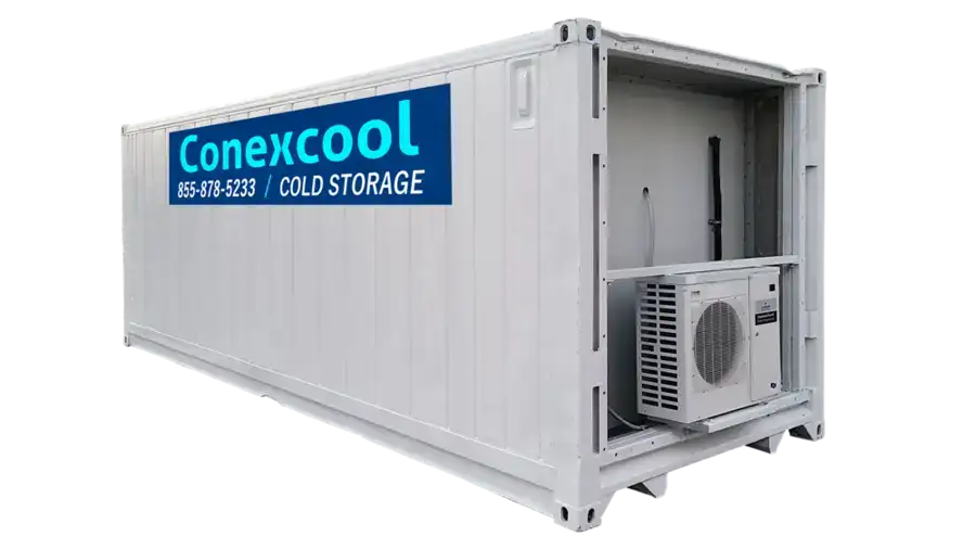Single-Phase 20ft Refurbished Refrigerated Container Medium Temp image 0