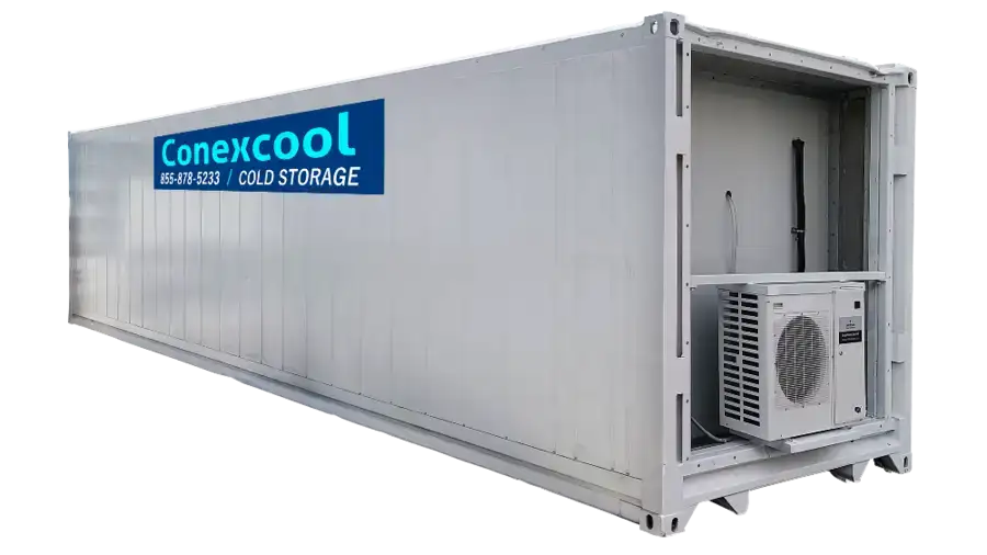 Single-Phase 40ft Refurbished Refrigerated Container Medium Temp image 0