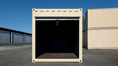 10ft Refurbished Storage Container with Roll-Up Door image 3