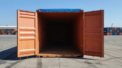 40ft Used Open Top Soft Roof Shipping Container image 2