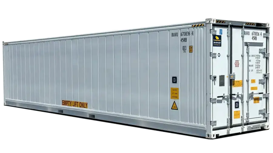 40ft Certified Refrigerated Shipping Container image 0