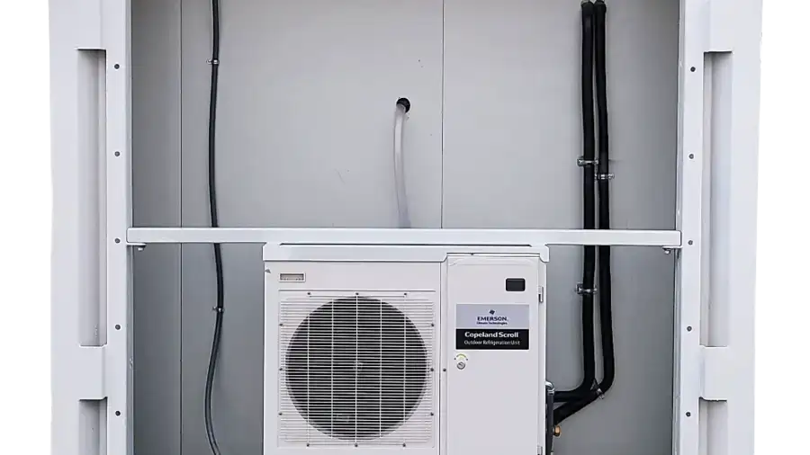 Single-Phase 40ft Refurbished Refrigerated Container Medium Temp image 1