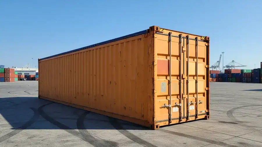40ft Used Open Top Soft Roof Shipping Container image 4