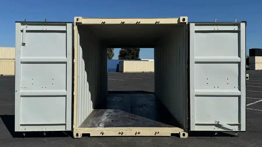20ft New Shipping Container with Doors on Both Ends image 5