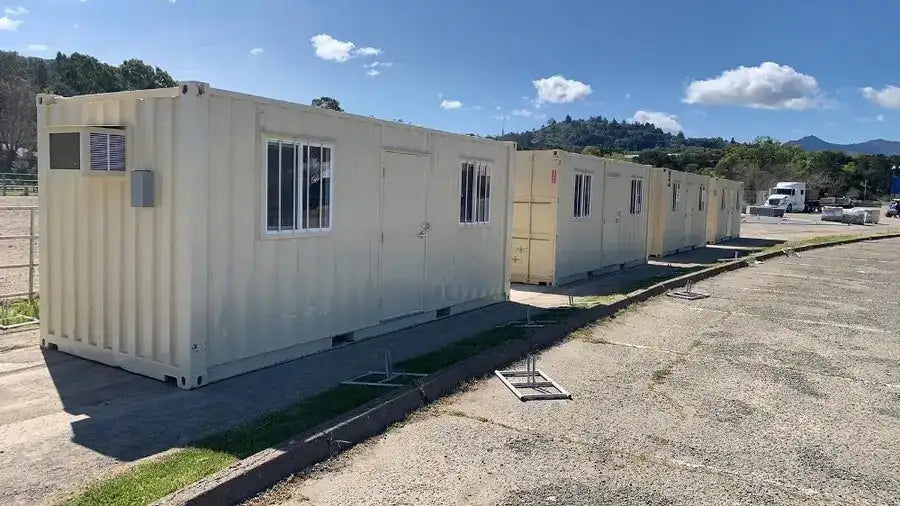 Rent 20ft Ground Level Office Container image 1