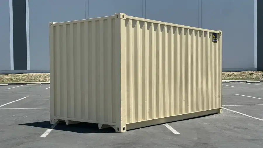 16ft Refurbished Storage Container with Roll-Up Door image 4