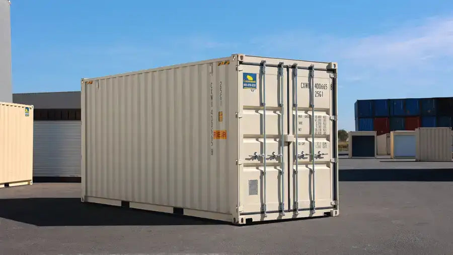 20ft New High Cube Shipping Container with Doors on Both Ends image 4