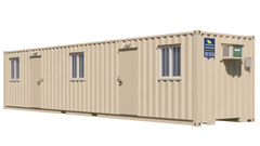 Rent 40ft Ground Level Office Container image 0