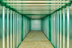 6M X 2.1M End Linked Flat Packed Container Bundle (Powder Coated) image 1
