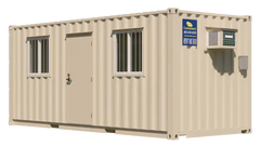 Rent 20ft Ground Level Office Container image 0