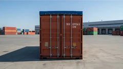 20ft Used Open Top Soft Roof Shipping Container image 3