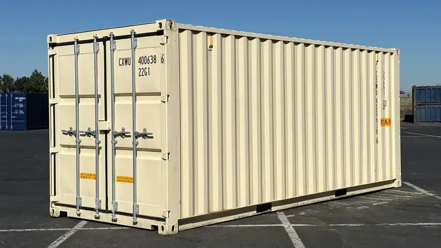 20ft New Shipping Container with Doors on Both Ends image 0