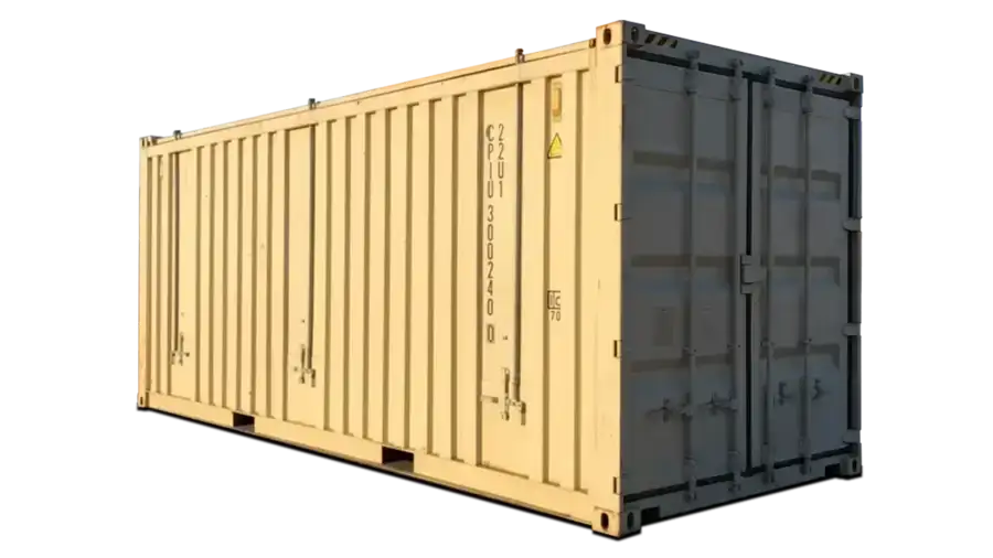 20ft New Certified Hard Top Shipping Container image 0