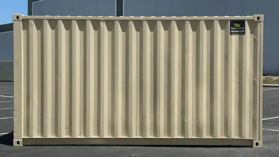 16ft Refurbished Storage Container with Roll-Up Door image 5