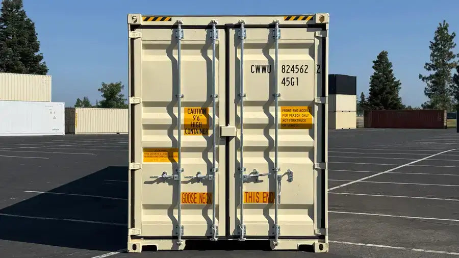 Rent 40ft High Cube (9.5ft) Storage Container w/ Doors on Both Ends image 16