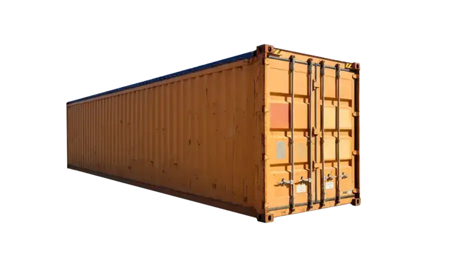 40ft Used Open Top Soft Roof Shipping Container image 0