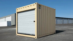 10ft New Storage Container with Roll-Up Door image 1