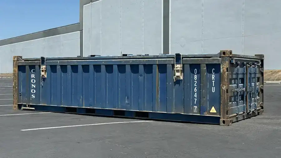 20ft Used Half Height Hard Top Shipping Container image 5