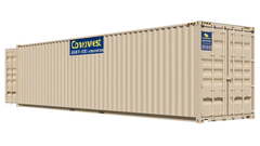 Rent 40ft High Cube (9.5ft) Storage Container w/ Doors on Both Ends image 0